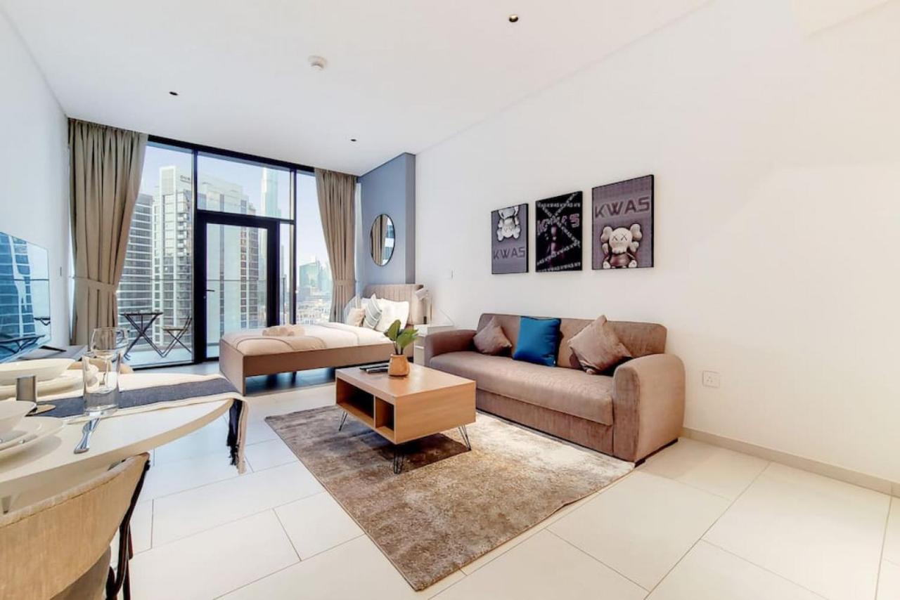 Marquise Square Tower, Business Bay - Bright Studio 迪拜 外观 照片